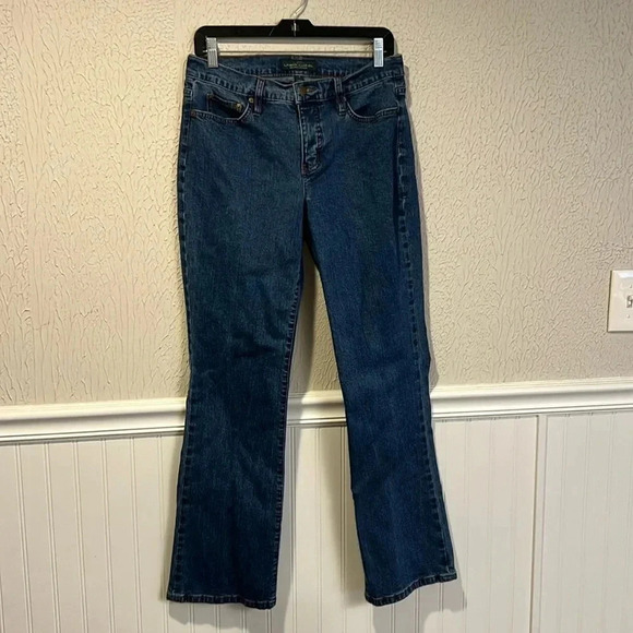Lauren Ralph Lauren LRL mid rise classic bootcut jeans size 4 - Picture 3 of 14
